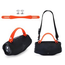 Lichifit Kantohihnan lanka Bluetooth Audio universaali silikoninen kantohihna ruuveilla JBL Xtreme 4/3/2: lle Oranssi