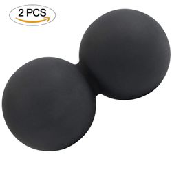 Bxhd Peanut Yoga Massage Ball, Dobbelt Lacrosse Massage Ball &Mobility Ball