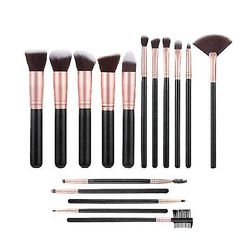 Zhuopai 14/16PCS makeupbørstesæt Komplet sæt skønhedsværktøjer