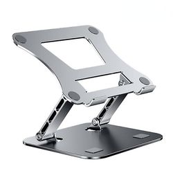 Zch Laptop Stand Justerbar Aluminiumslegering Kompatibel 10-17 tommer