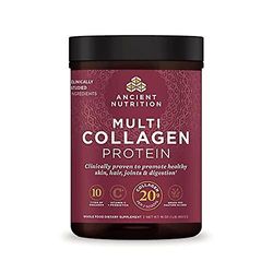 Ancient Nutrition Muinainen ravitsemus kollageenijauheproteiini probiooteilla 16oz maustamaton
