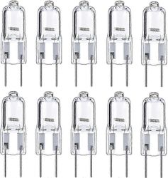 10kpl G6.35 halogeenilamput 2-nastainen 12v 35w, lämmin valkoinen 2700k, kattokruunuille, kiskovalaisille, maisemavaloille, pöytävalaisimille - JZ