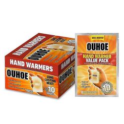 40 kpl Hot Hands -kädenlämmittimiä HotHands-pakkaukset Lämmin taskulämpö ulkokäyttöön 10 parin pakkaus