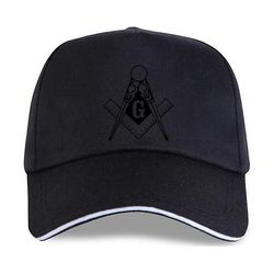 Bricks Masons Kompas &kvadrat g frimurerisk baseball cap - (8 farver) P-sort