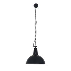 Faro Lighting Faro Lou - 1 Lys Dome Loft Vedhæng Sort, E27