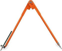 Ammattimainen puuntyöstökompassi lyijykynämerkintä kompassi ympyräntekijä kirjuri kompassi geometriaan (suuri)