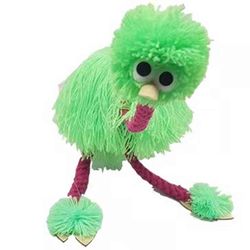 Struts Marionette dukke Tre Marionette Toy Funny Marionette String Puppet Fast grønn