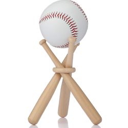 tre baseball display stativ holder softball brakett base med baseball flaggermus for baseballspiller fans