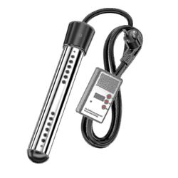 Sähköinen upotettava vedenlämmitin 3000w uima-allas Nopea lämmitys lämmitys sauva Älykäs ajoitus EU3000W black
