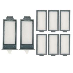 8 kpl / uudelleenkäytettäviä Premium CPAP -suodattimia Dream Station 2 CPAP -laitteeseen Harmaa