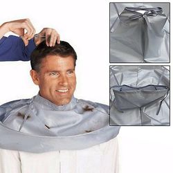 Voksen Paraply Frisør Cape Hair Cutting Cloak Foldable Vandtæt Bærbare Diy Home Salon Barber