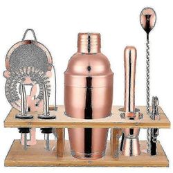 11 kpl 750ml Cocktail Shaker Y Shiny ruostumattomasta teräksestä valmistettu cocktail shaker setti