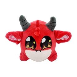 2023 Uusi emotionaalinen tuki Demon Plush Animaatiopelit Perifeeriset lomalahjat Korkealaatuiset syntymäpäivälahjat Punainen 23cm