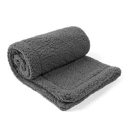 Ruili Premium Fluffy Fleece Hundetæppe Hundeseng, Bløde og Varme Kæledyrsforsyninger Til Hunde