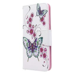 Gangxun Kompatibel med Samsung Galaxy S20 case pattern butterfly floral