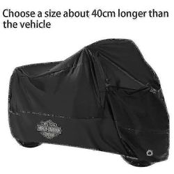 unbrand Moottoripyörän kansi vedenpitävä pölytiivis UV-suojaava ulkoskootterin sadesuoja Harley Davidson Electra Glide Ultra C Walkbee 2989 B:lle