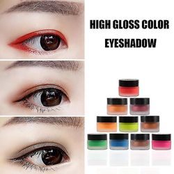 Professionel Eye Shadow Eyes Makeup Glitter Party Kosmetisk Øjenskygge Cream