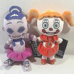 2023-fnaf Fem nætter på Freddy's Doll Circus Baby Ballora Fyldt Plys Gi-7