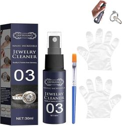 Tianzun Smykker Renere Solution, smykker Cleaner Spray, Instant Shine smykker renere, gull sølv smykker Cleaner 1 stk.