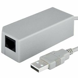 Usb Internet Lan -verkkosovittimen liitin Nintendo Wii / Wii U / kytkimelle