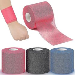 3pcs Athletic Pre Wrap Tape For Sport Pre-wrap Athletic Tape 2.75 Inch By 30 Yards (Farge: Fargerik)