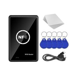 RFID NFC kopiokone kopiokone 13.56KHz avaimenperä NFC älykortinlukija kirjoittaja 13.56MHz salattu ohjelmoija USB UID T5577 Kuten
