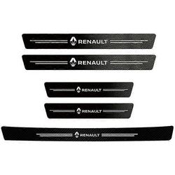 Renault Fluence Captur Megane Clio Kadjar Talisman Arkana RS -auton kynnyskilven suojaan soveltuvat moottoriajoneuvon osat Hiilikuitutarra 5 kpl au...