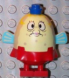 LEGO Minifigur af LEGO Svampebob firkantede bukser fru puff fra 4982