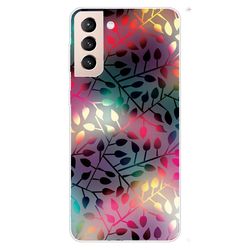 Malet TPU-etui til Samsung Galaxy S22+ 5g Fluorescerende grene