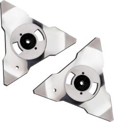2 vaihtoterän pakkaus Robomow-robottiruohonleikkurille RS TS MS RC TC MC -mallit ruostumaton teräs