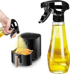 öljysumutin, öljysuihkepullo 200ml, öljyruisku syötävälle öljylle, lasiöljysuihkepullo