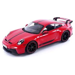 Porsche 911 GT3 Diecast Model 1:18 mittakaava Red Maisto Punainen