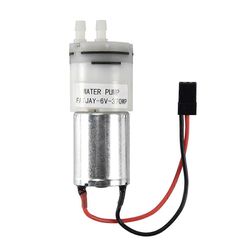 Metallinen vesijäähdytteinen RC-vene 370 vesipumppu vedenpitävä RC-auto- ja kuorma-autovenemalleille White