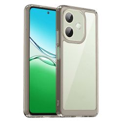 Oppo A5 Pro 4G (maailmanlaajuinen) 5G (maailmanlaajuinen) A5 Energy 5G (Kiina) kotelo TPU + akryylisuoja kirkas Pho Monivärinen Transparent Grey