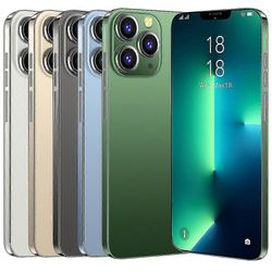 Bod Pt Gold Uusi matkapuhelin I13promax älypuhelin Android 6.3 tuuman all-in-one-kone Sininen UK