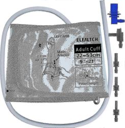 Omron 9 21 tuuman XL verenpainekäsivarren mansetin vaihto 22 53cm säädettävä harmaa mansetti suurille käsivarsille