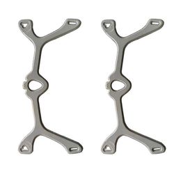 2-pakkaus kangasrunko Wisp-nenämaskille, korvaa Wisp-päähineet Harmaa