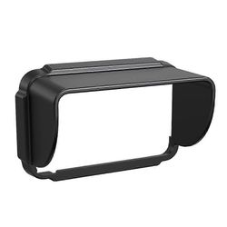 Aurinkovarjolinssin huppu häikäisemätön vedenpitävä heijastamaton auringonvaloa estävä linssin huppu DJI OSMO POCKET 3: lle Musta