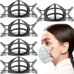 AIR Ansigtsmaske beslag sort 3D indre støtteramme 5Pcs