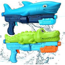 2 Pack Super Soaker Vand Blaster sprøjte Guns 800cc høj kapacitet gaver til drenge piger børn voksen