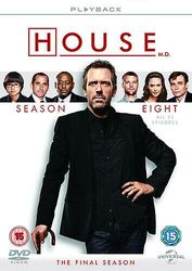 Hus sesong 8 - The Final Season DVD (2012) Hugh Laurie cert 15 6 plater - Region 2