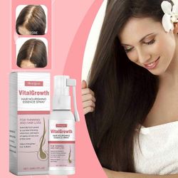Unbrand Vital Growth Hair Nourishing Essence Spary Natural Hair Growth Spray Hoitava päänahka ja tehokas hiusten paksuuntuminen naisille ja miehill...