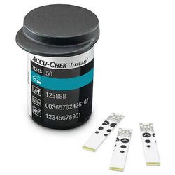 (Exp:syyskuu 2024) Accu-Chek Instant 50/100 -nauhat AccuChek Instant Instant S -mittarille 50kpl pullotettua