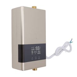 säiliötön vedenlämmitin 6000W sähkölämmitin helppo asennus kosketusnäyttö automaattinen vakio vedenlämmitin 220V kulta