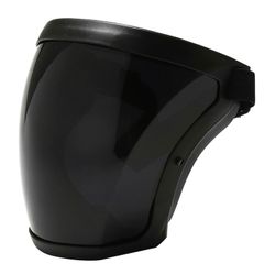 Työtä suojaava kasvosuoja Läpinäkyvät Kasvosuojaimet Kasvosuojaimet työskentelyyn, hiontaan tummanharmaa