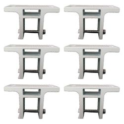 6 kpl markiisin seinäkiinnikkeiden vaihto kannelle, puutarhalle, patiolle