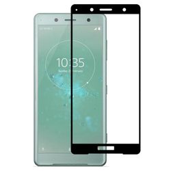 3D-kaareva reuna koko näytön karkaistu lasikalvo For Sony Xperia XZ2 Compact