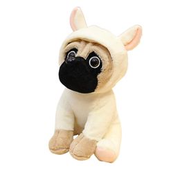 Sencu Leker Plysj Dog Stuffed Animal, Dog Stuffed Animal, plysj leketøy, Soft Cuddly Perfekt for jenter Gutter Kids Friends Bursdag Gaver (7,8 i)