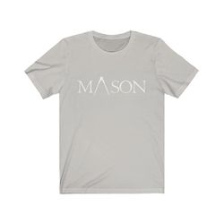 Bricks Masons Mason kompas frimurerisk t-shirt Sølv M