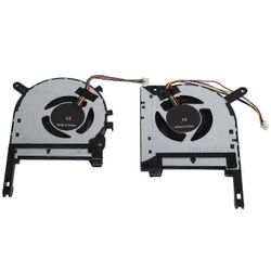 2 kpl kannettavan tietokoneen CPU-näytönohjaimen jäähdytystuulettimia ASUS TUF FX505GE FX505GM FX505dt FX705:lle